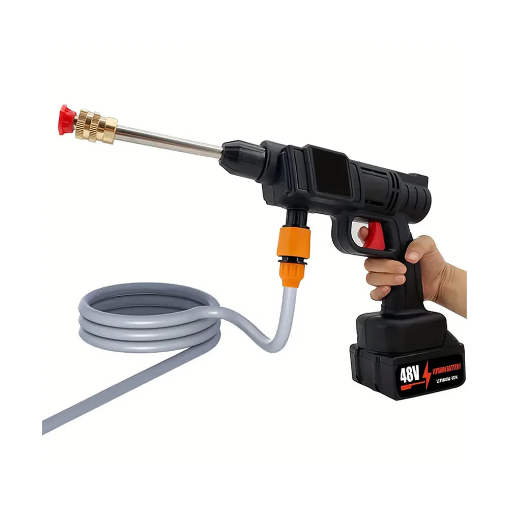 Hidrolavadora Portatil Inalambrica Alta Presión + Accesorios